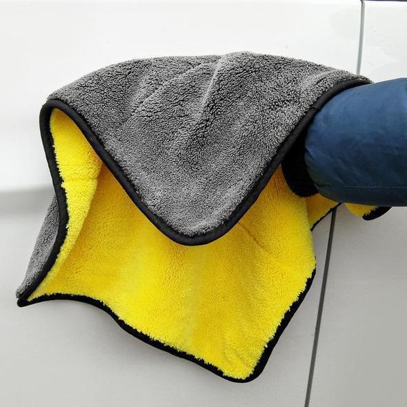 Tissu en microfibre de lavage de voiture super absorbant